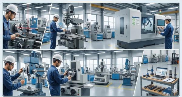 CNC lathe machine workshop