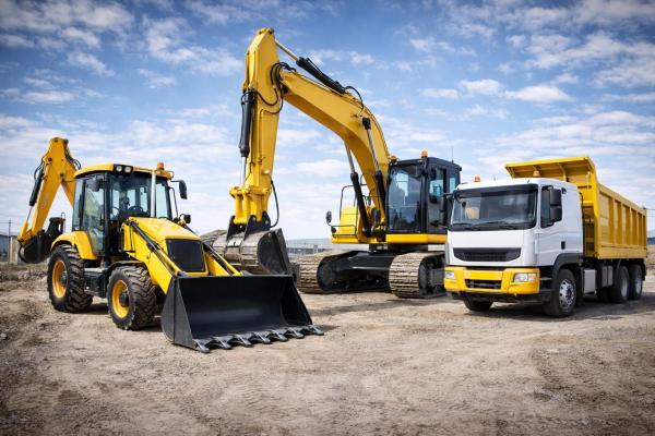 heavy equipment inspection excavator